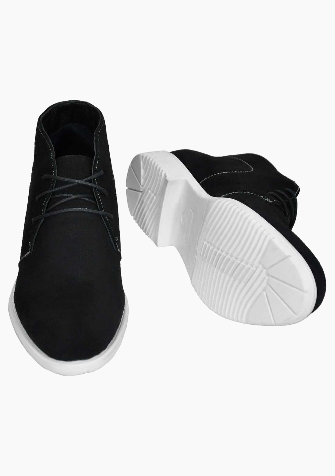 OHM Classic Style Italian Leather Everyday Ankle Boots