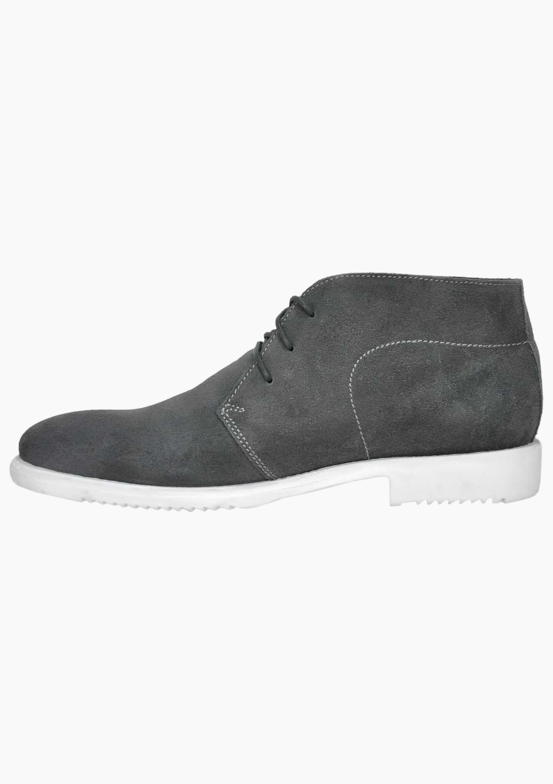 OHM Lifestyle Italian Leather Ankle Boots with Padded Insole