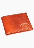 OHM Bill Fold Leather Wallet with Coin Pouch