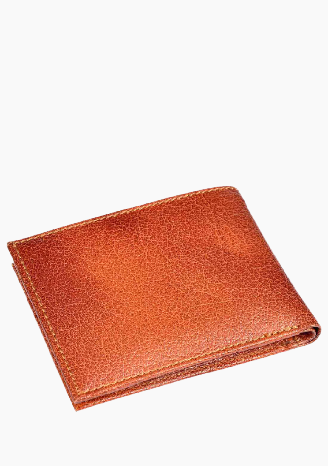 OHM Bill Fold Leather Wallet with Coin Pouch