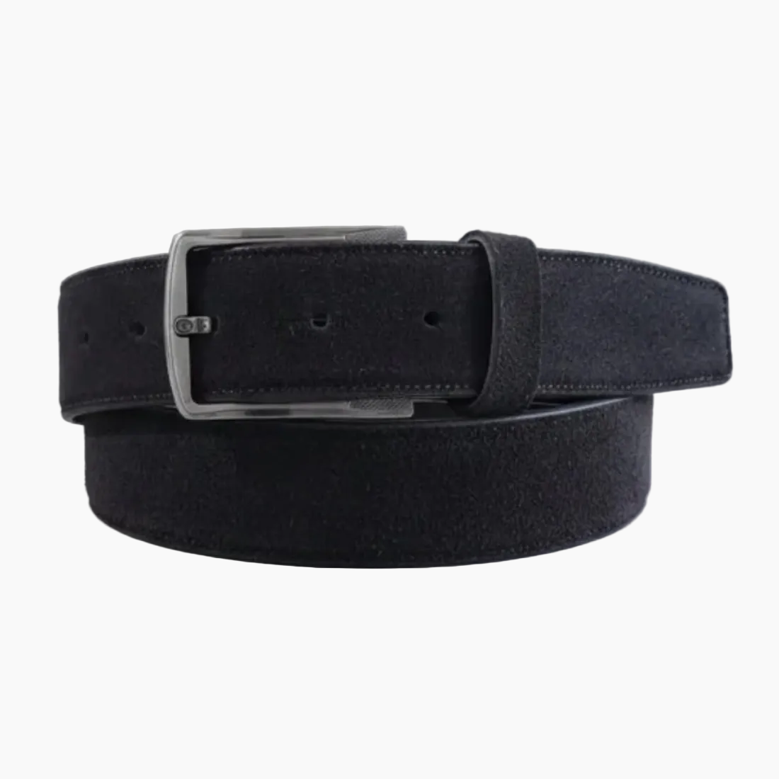 OHM New York Genuine Suede Leather Dress Belt
