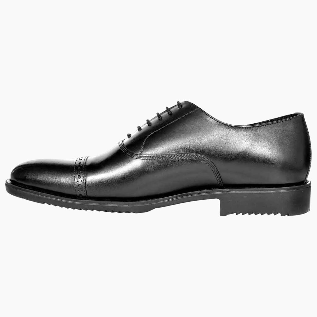 OHM New York Cap Toe Oxford Leather Shoes