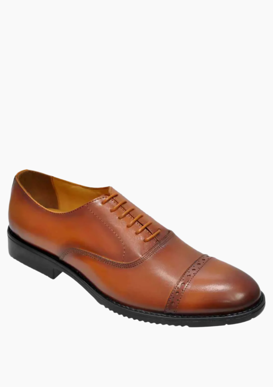 OHM Cap Toe Oxford Leather Shoes