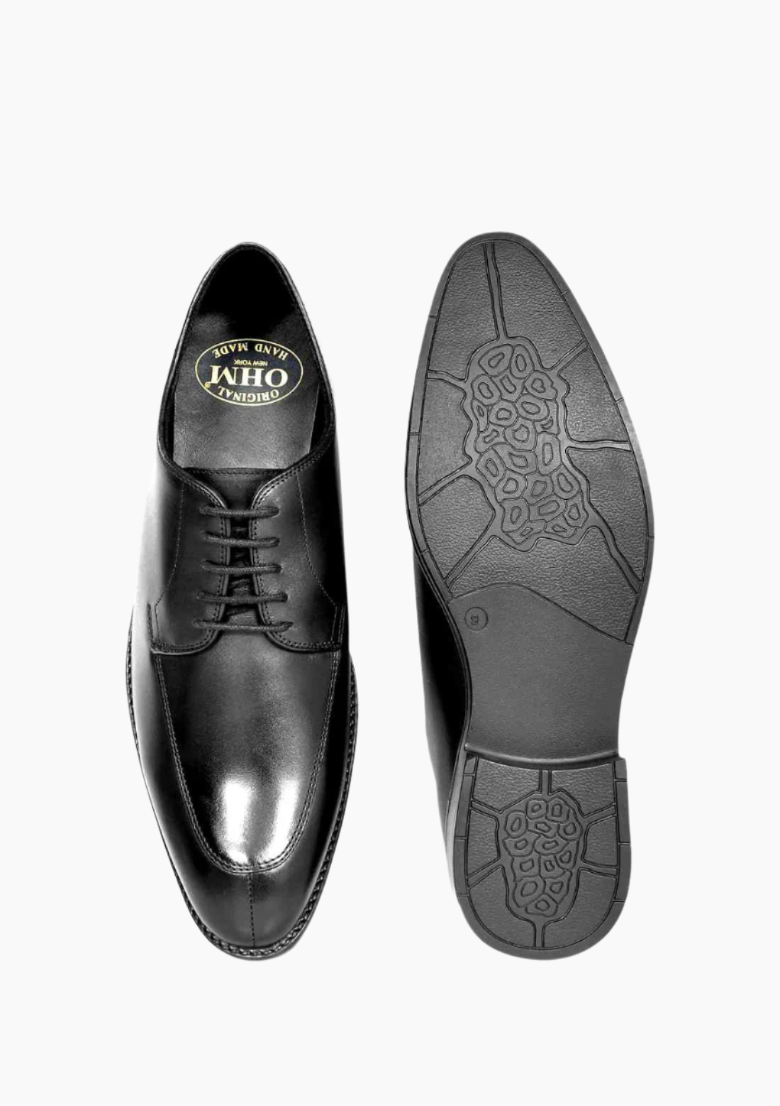 OHM Centre Split Toe Dress Leather Shoes
