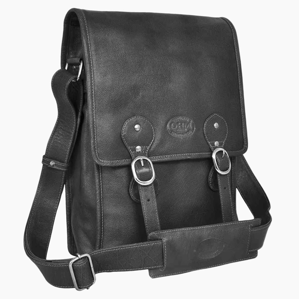 OHM New York Classic Cross Body Leather Bag