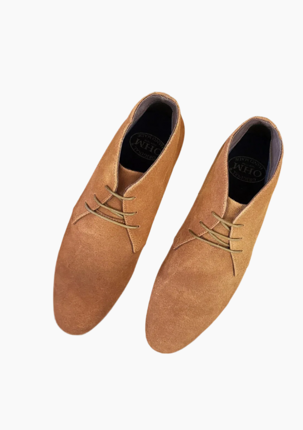 OHM Everyday Comfortable Leather Ankle Boots
