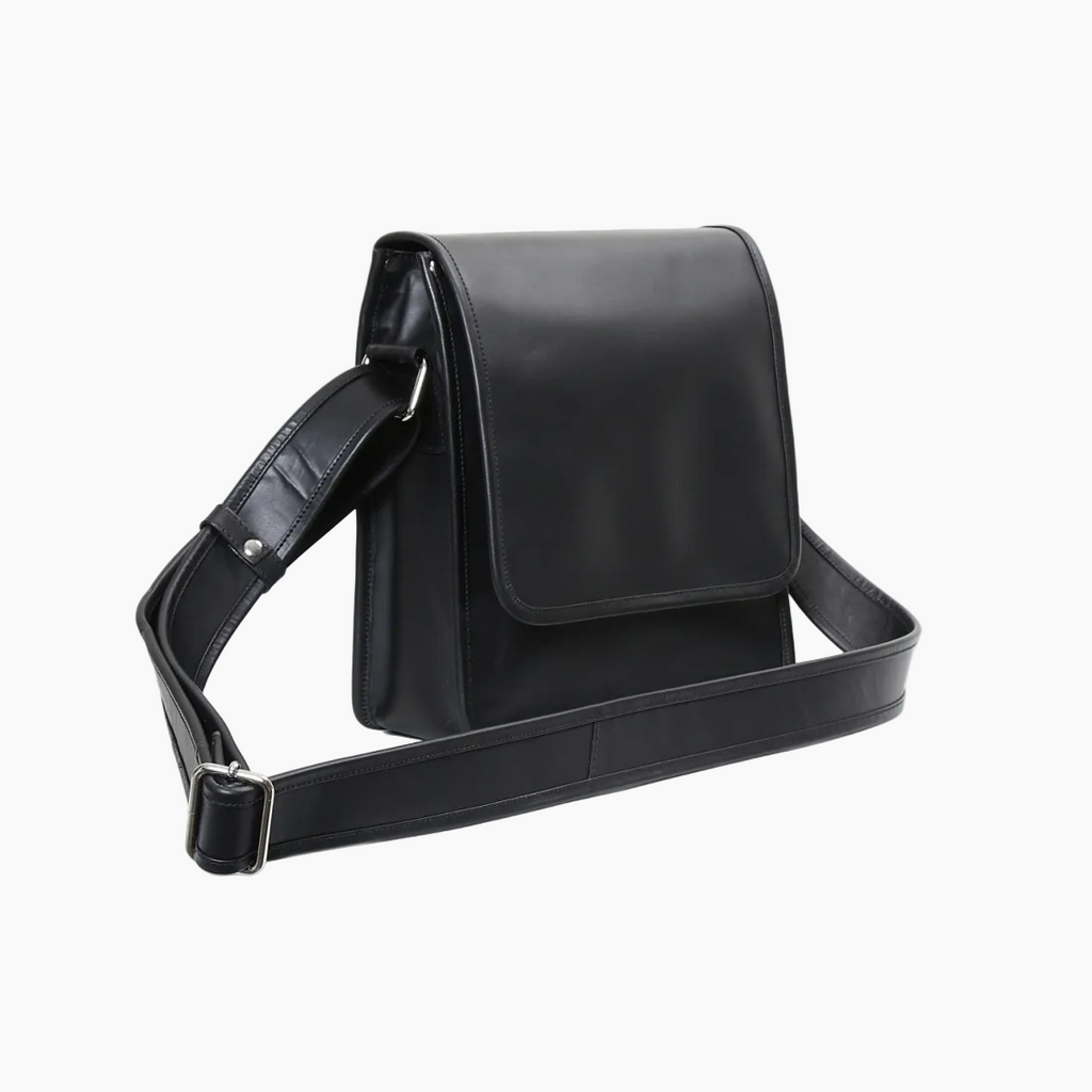 OHM New York Flight Cross Body Leather Bag