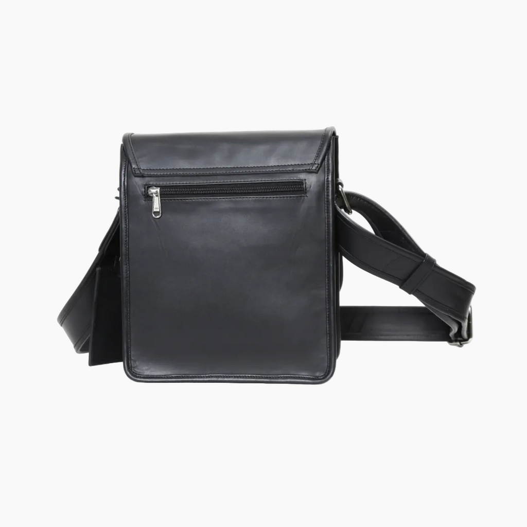 OHM New York Flight Cross Body Leather Bag