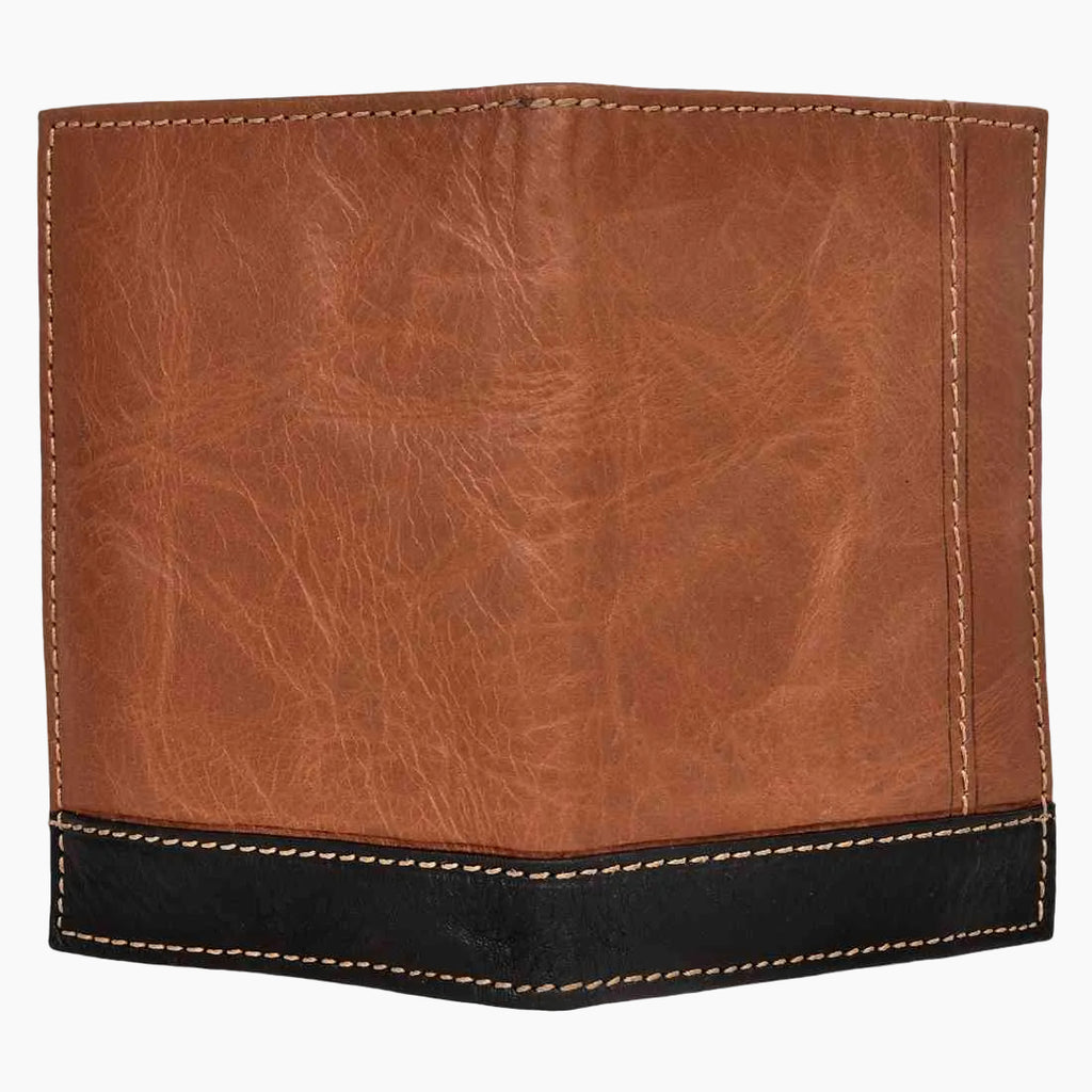 OHM New York Folded Stitched Leather Card Case