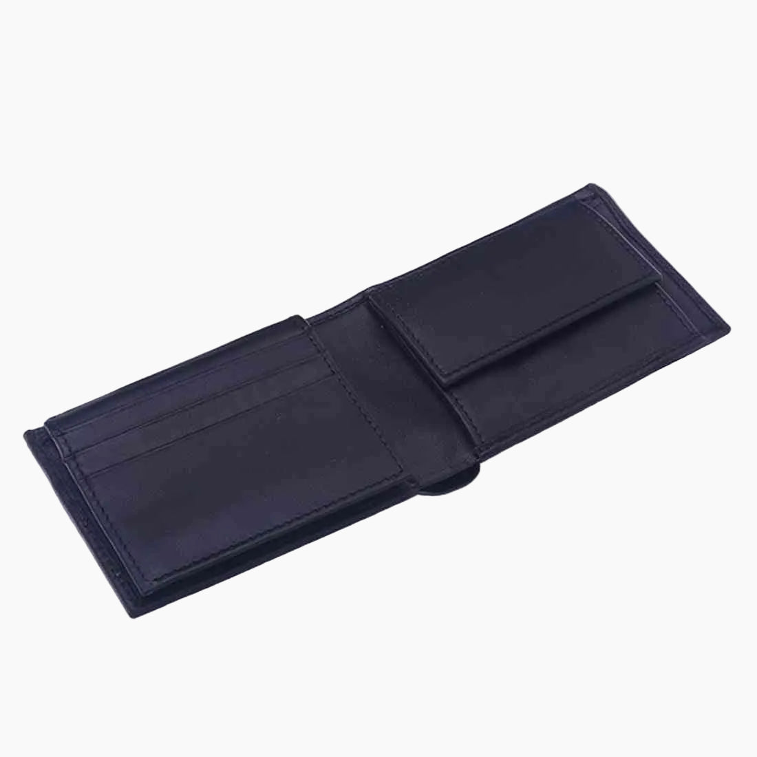 OHM New York Front ID Window with Coin Slot Leather Wallet