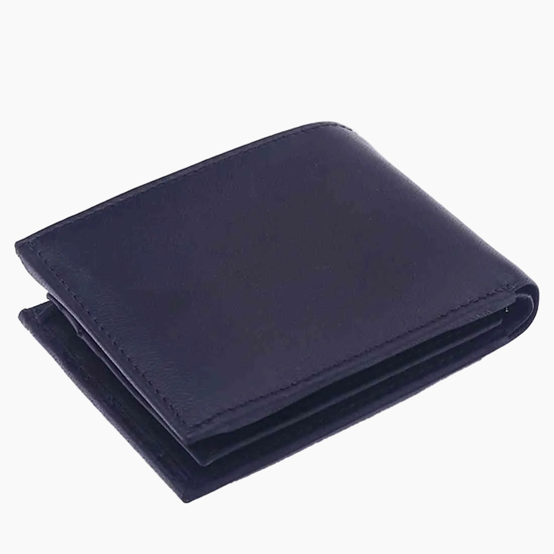 OHM New York Front ID Window with Coin Slot Leather Wallet