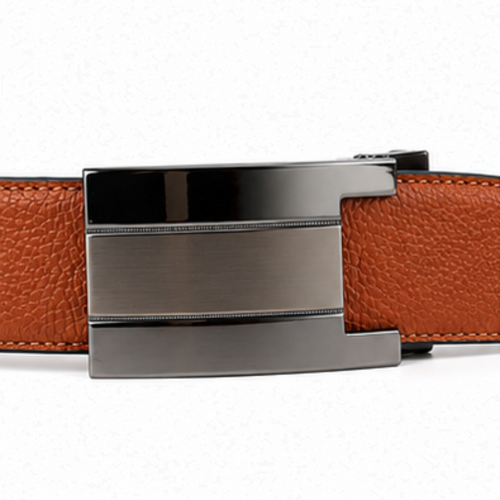 OHM New York Full-Grain Leather Belt – Cognac