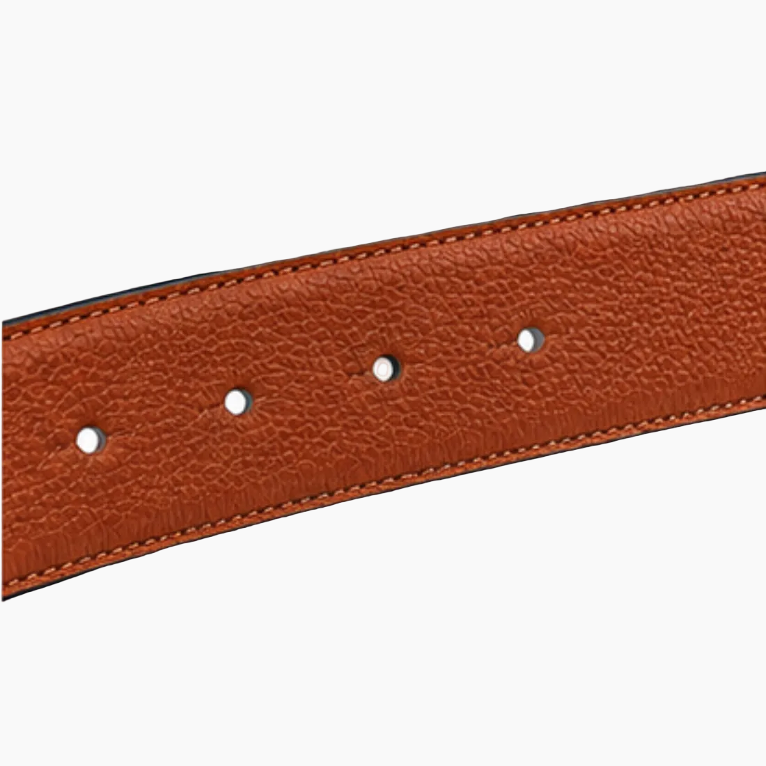 OHM New York Full-Grain Leather Belt – Cognac