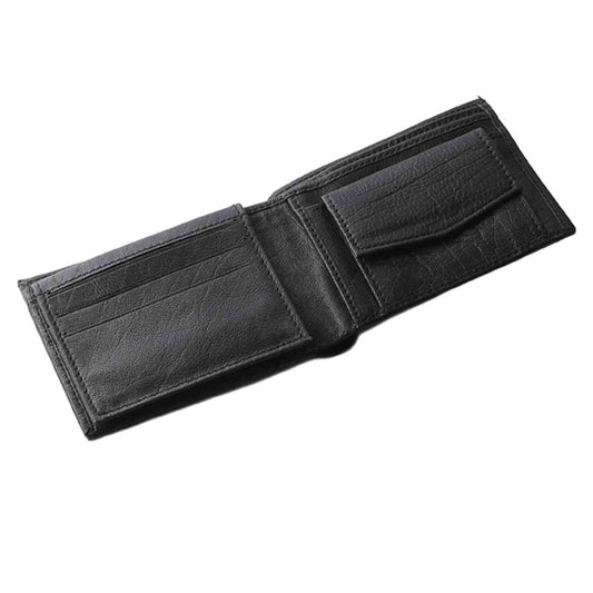 OHM New York Leather Coin Holder Wallet with ID Window
