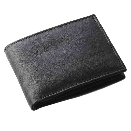 OHM New York Leather Coin Holder Wallet with ID Window