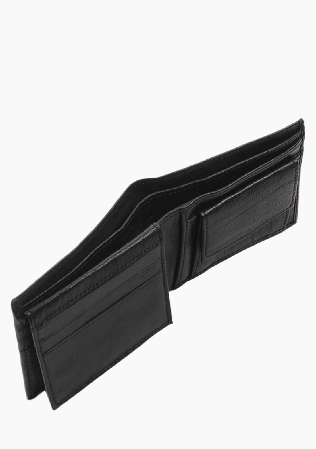 OHM Leather Coin Holder Wallet with ID Window