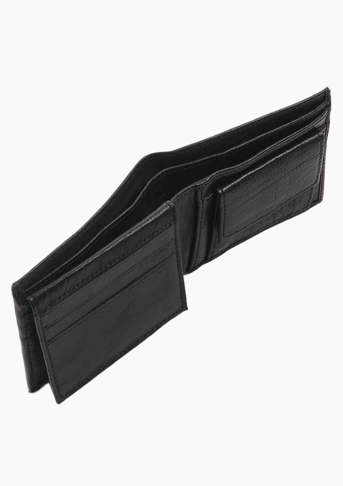 OHM Leather Coin Holder Wallet with ID Window