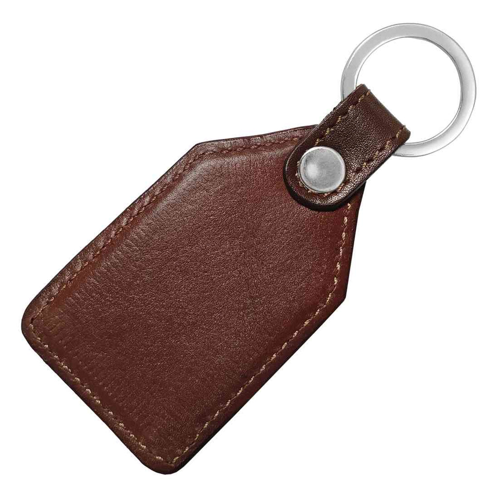OHM New York Leather Key Chains in Brown