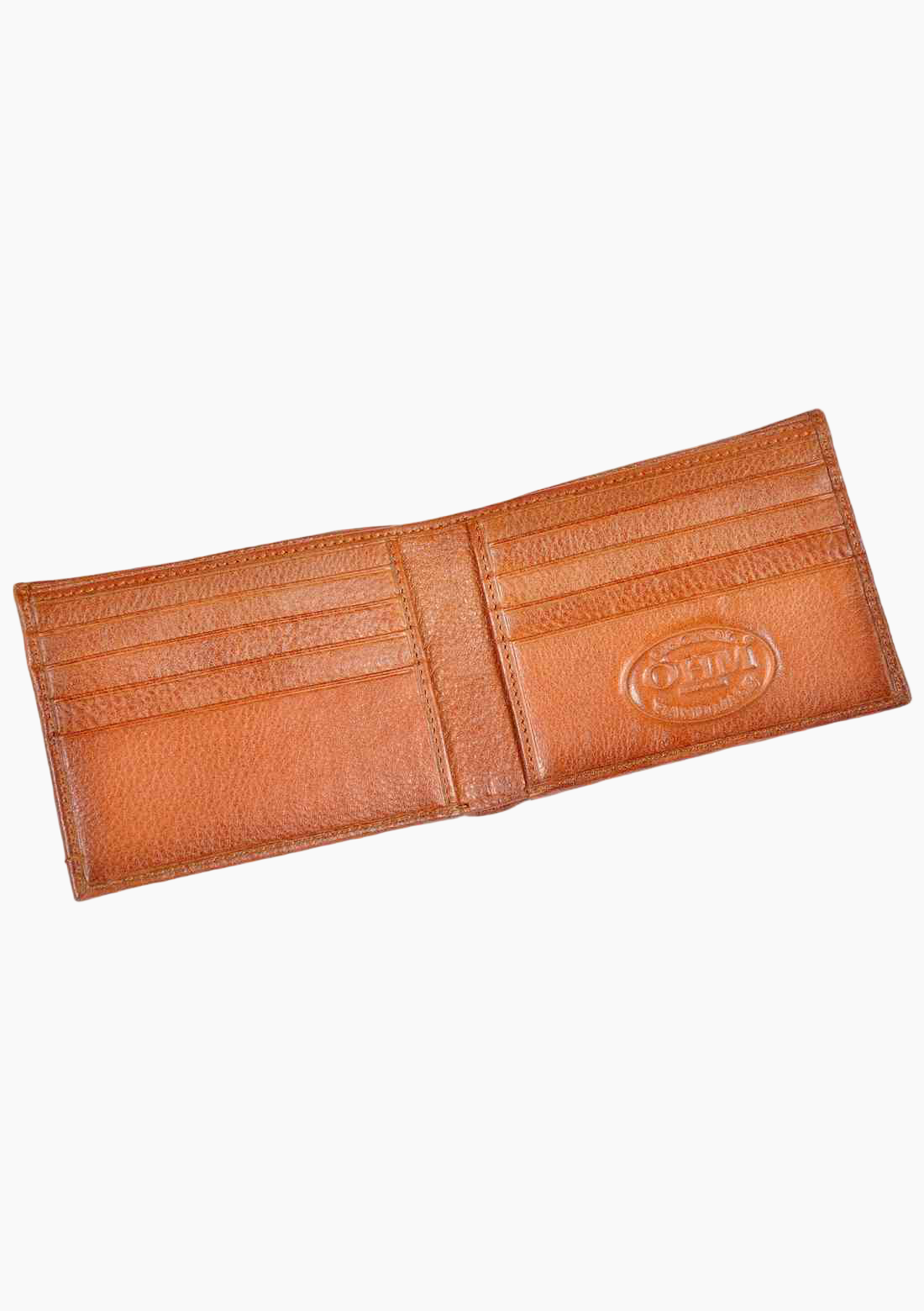 OHM New York Leather Perforated Wallet