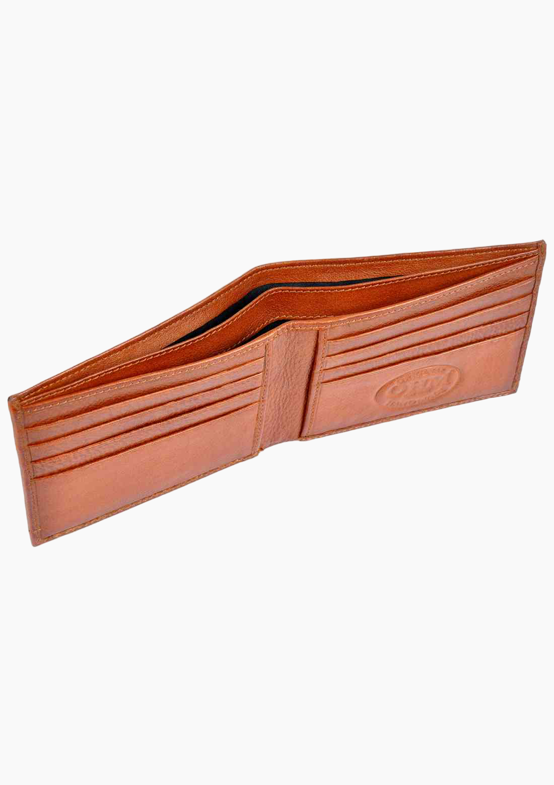 OHM New York Leather Perforated Wallet