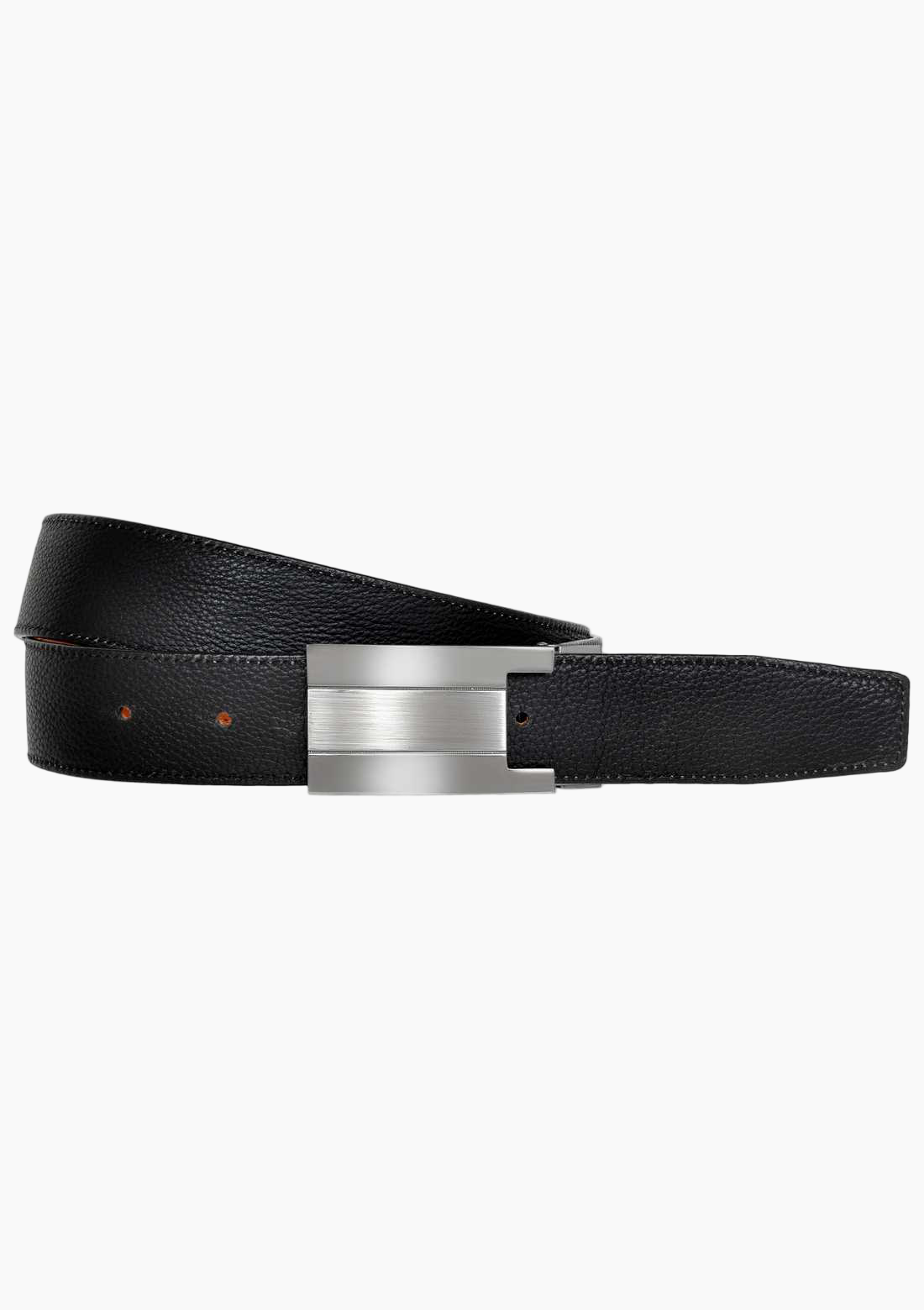 OHM Leather Reversible Plaque Buckle Handmade Belts