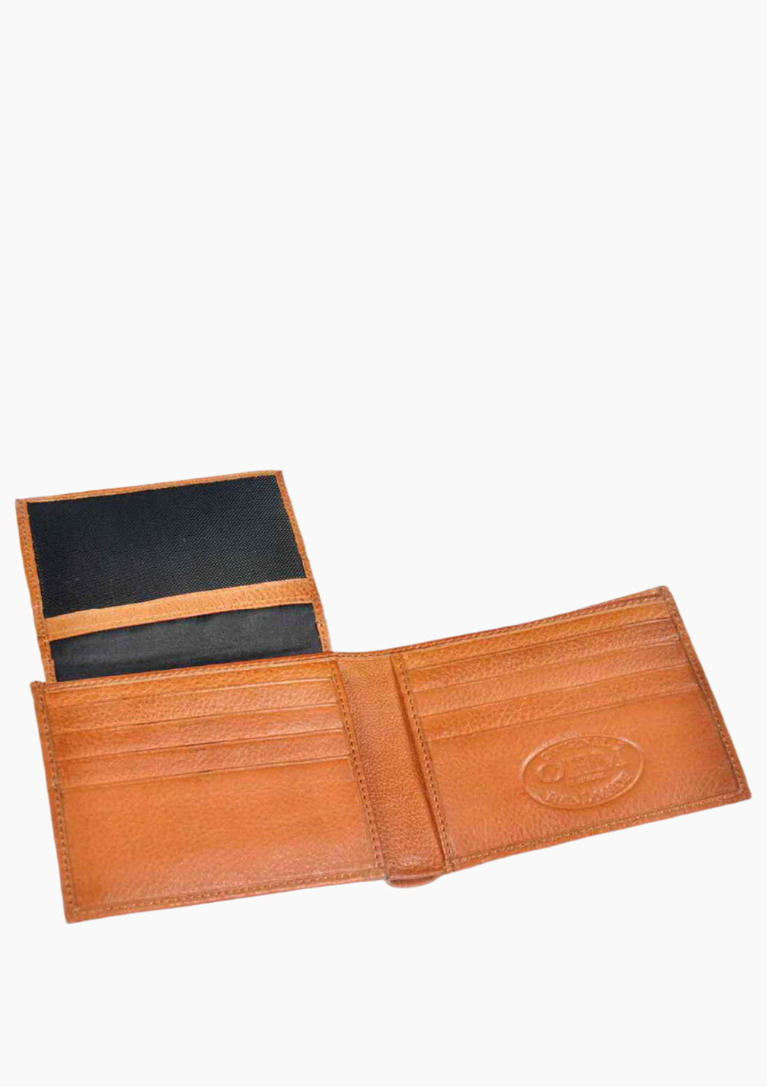 OHM New York Perimeter Stitched Leather Wallet