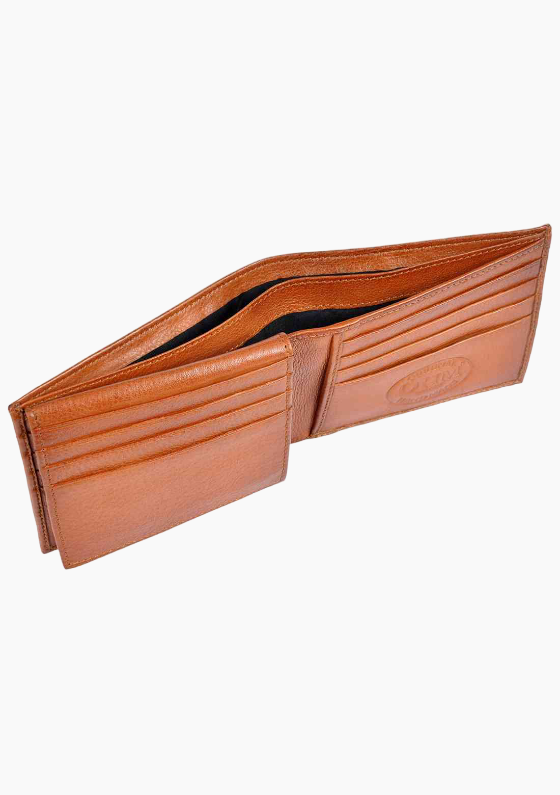 OHM New York Perimeter Stitched Leather Wallet