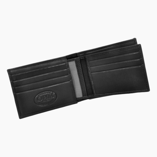 OHM New York Leather Wallet with Card Case Two in One Purse