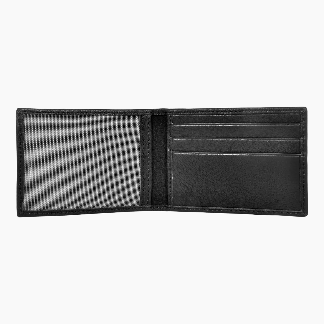OHM New York Leather Wallet with Card Case Two in One Purse