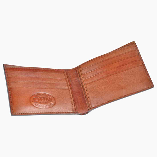 OHM New York Metallic Leather Wallet