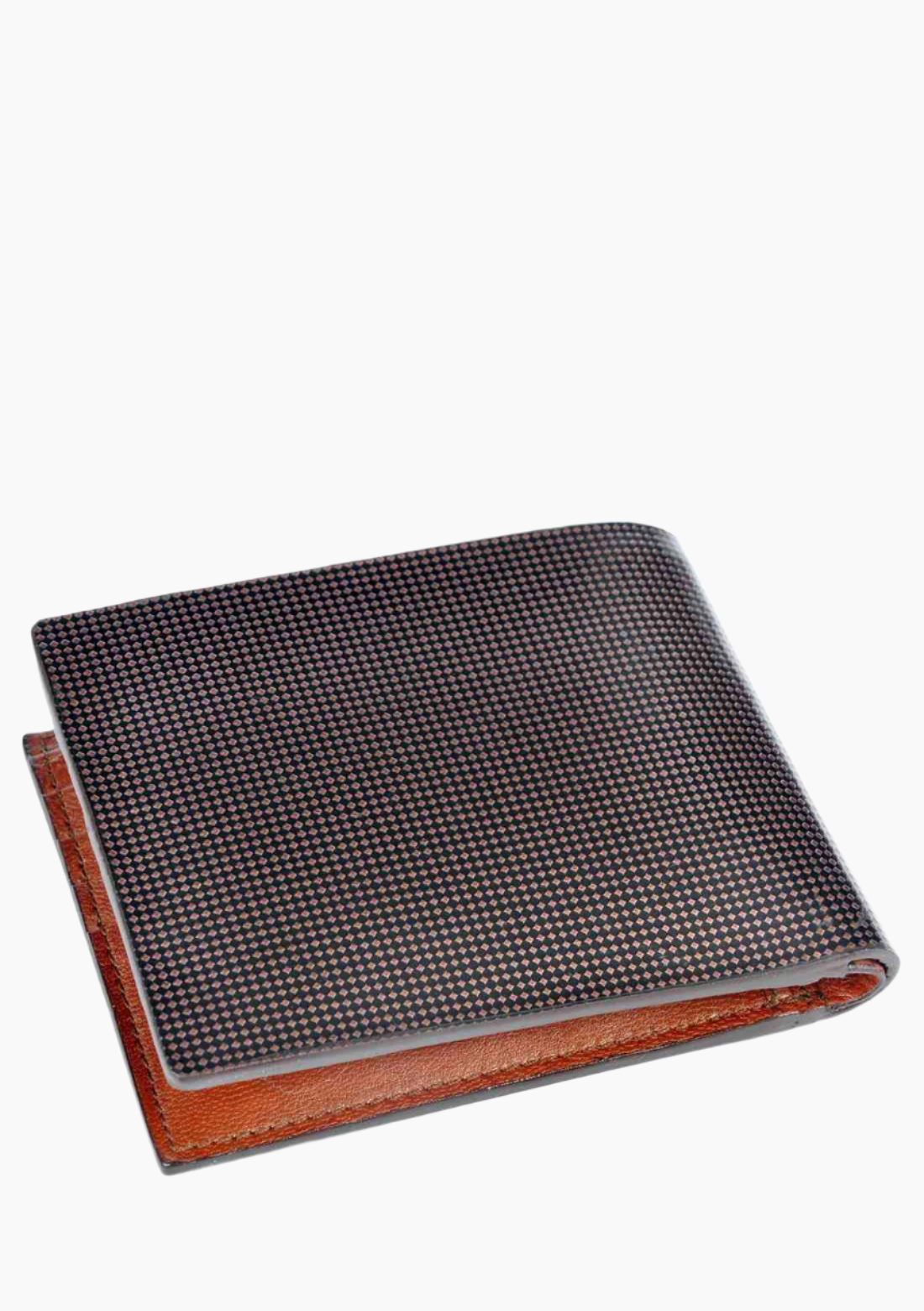 OHM New York Metallic Leather Wallet