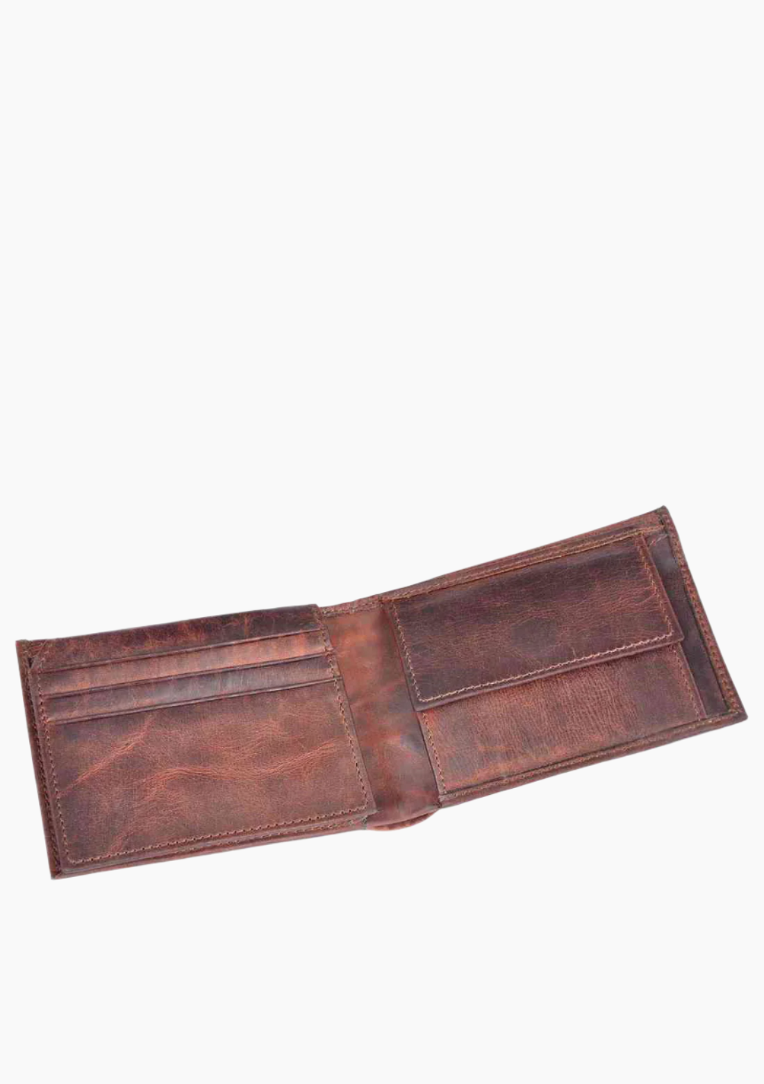 OHM Natural Grain Front ID Leather Wallet