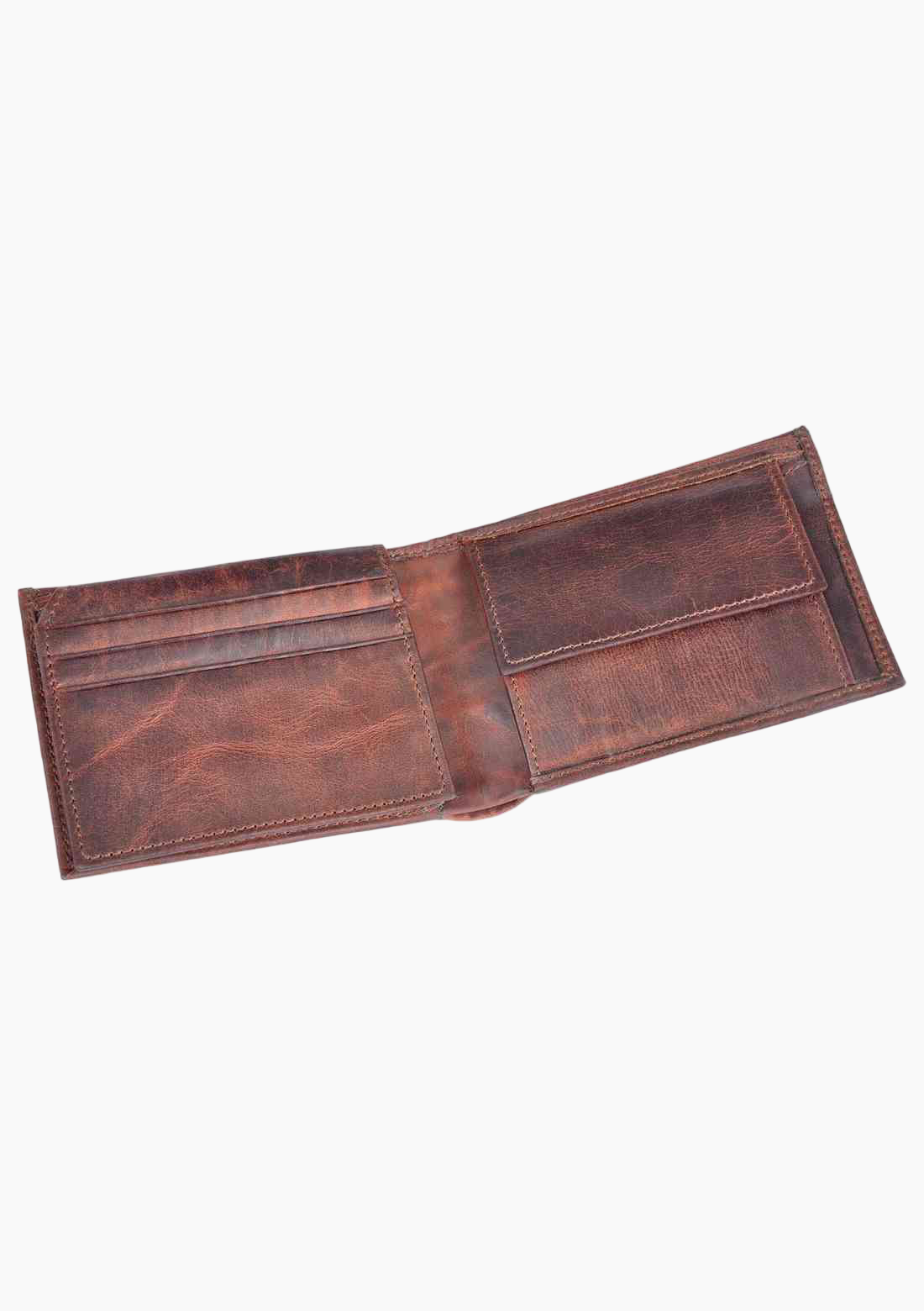 OHM Natural Grain Front ID Leather Wallet
