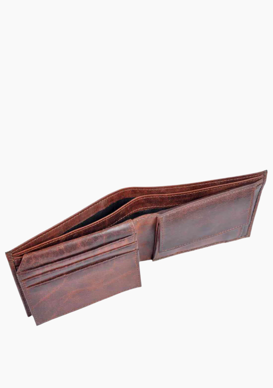 OHM Natural Grain Front ID Leather Wallet
