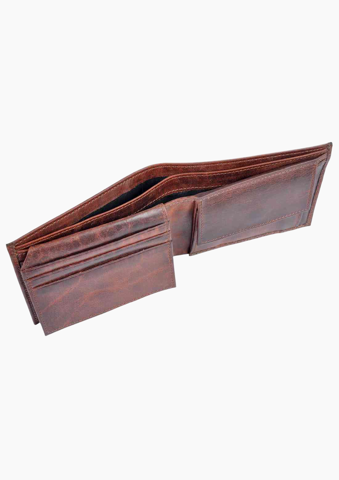 OHM Natural Grain Front ID Leather Wallet