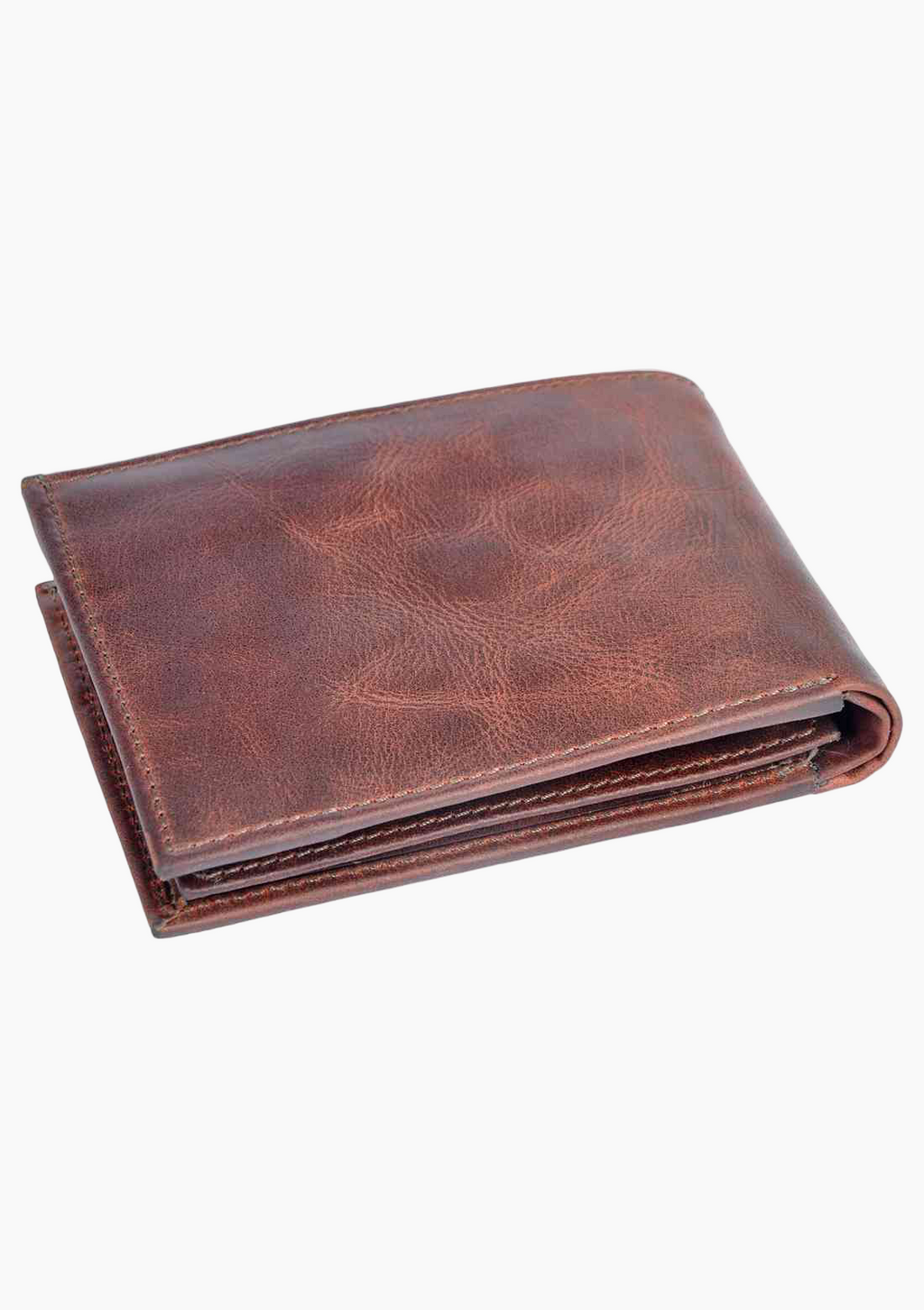 OHM Natural Grain Front ID Leather Wallet