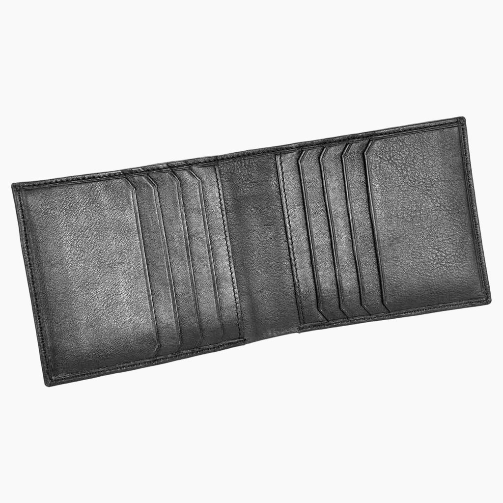 OHM New York Vertical Card Slot Leather Wallet