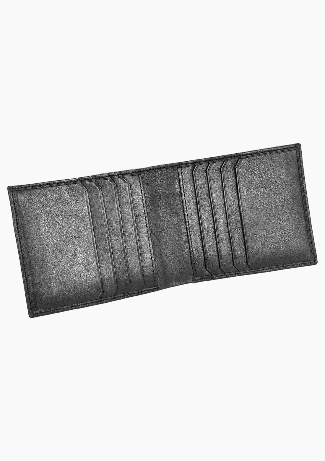 OHM Vertical Card Slot Leather Wallet