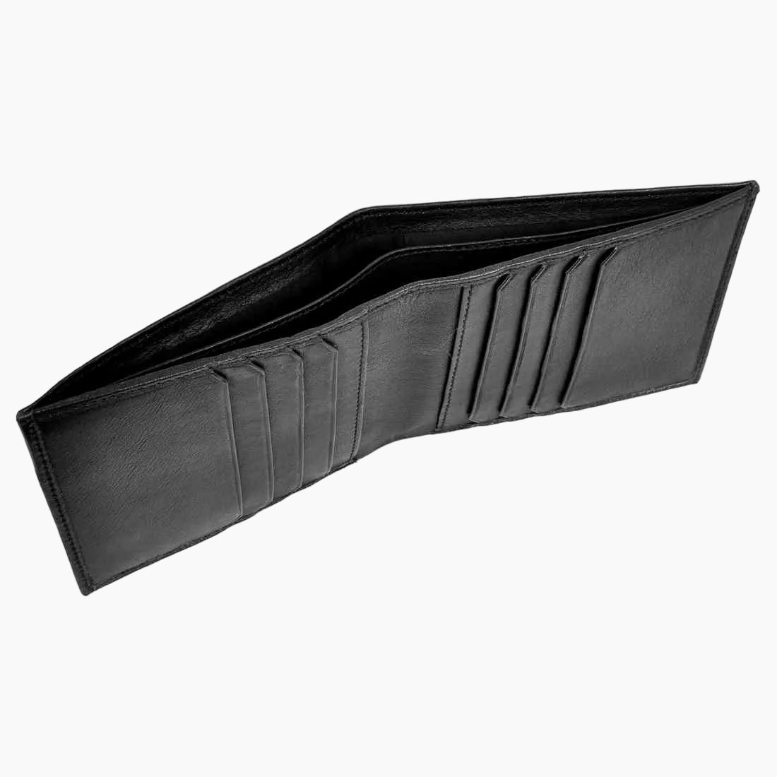 OHM New York Vertical Card Slot Leather Wallet