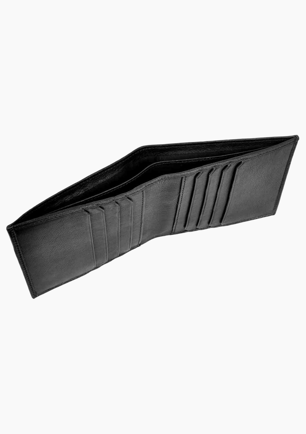 OHM Vertical Card Slot Leather Wallet