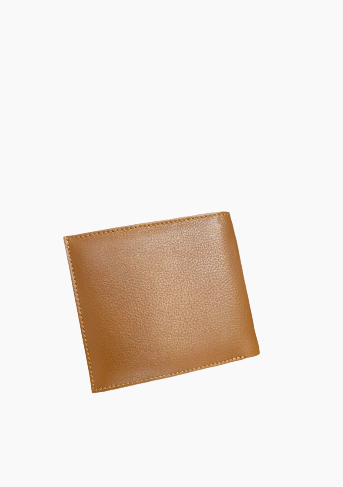 OHM Vertical Card Slot Leather Wallet Tan