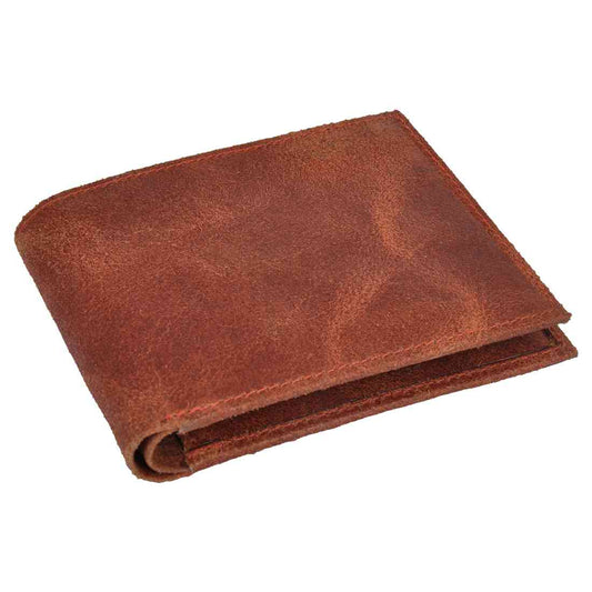 OHM New York Vintage Bill Fold Wallet in Vintage Red Color