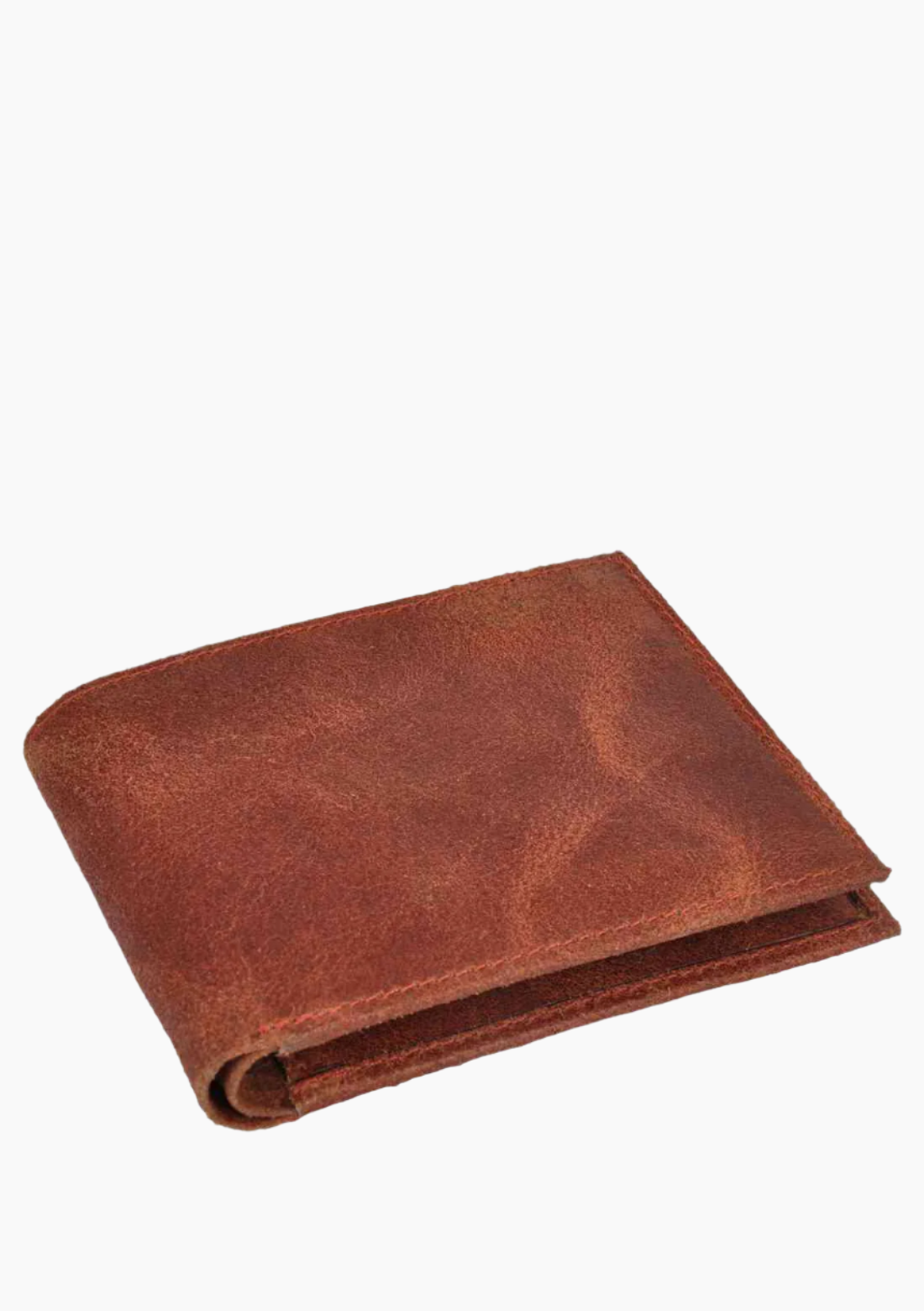 OHM Vintage Bill Fold Wallet in Vintage Red Color