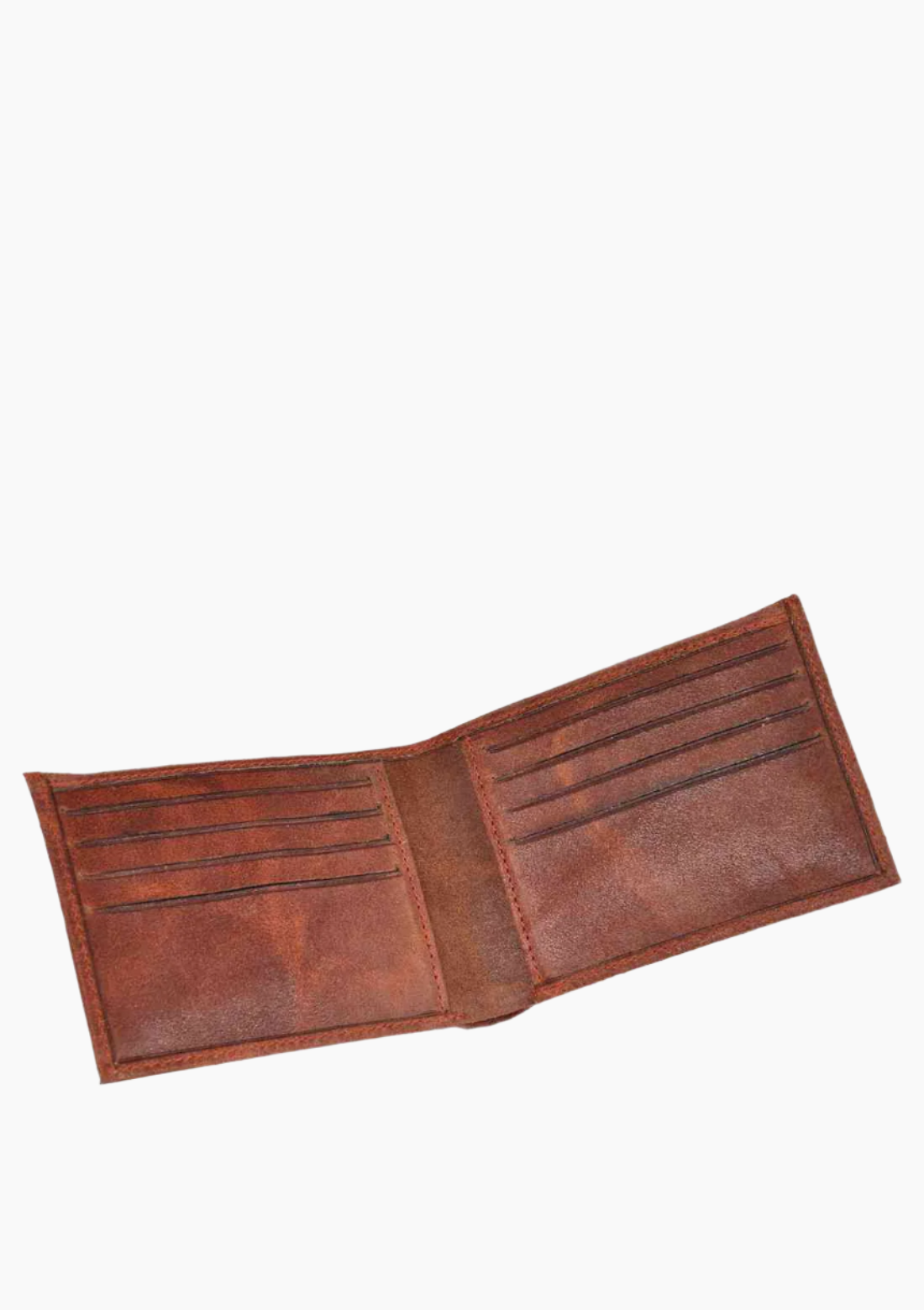 OHM Vintage Bill Fold Wallet in Vintage Red Color