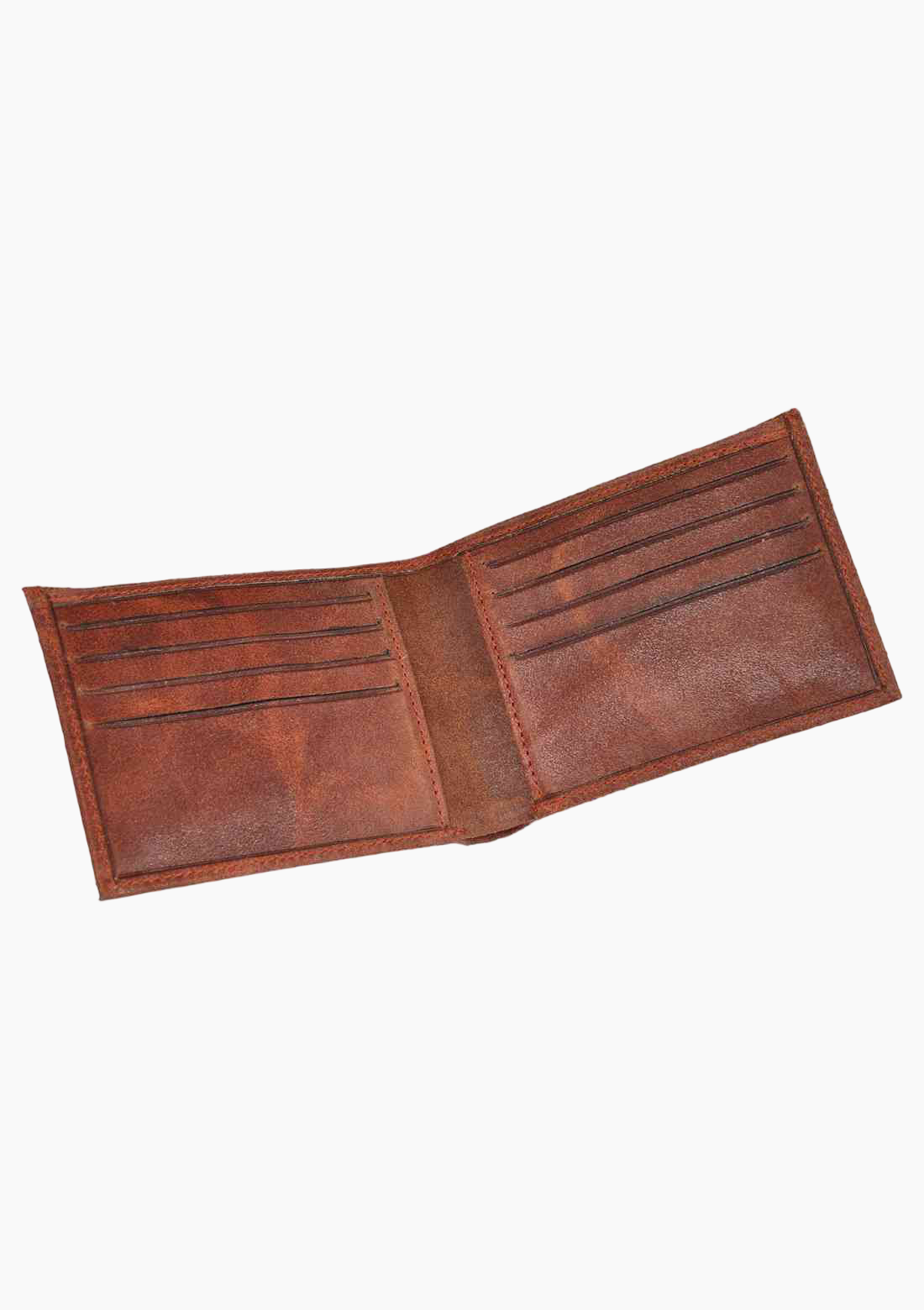OHM Vintage Bill Fold Wallet in Vintage Red Color