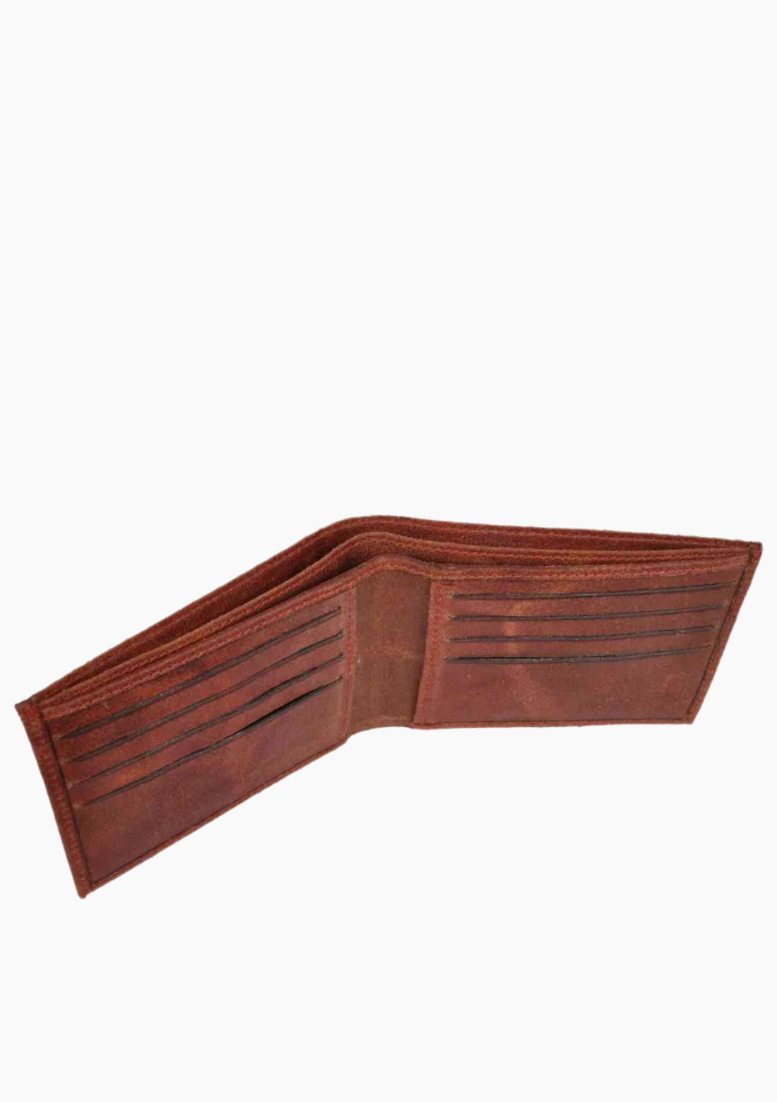 OHM Vintage Bill Fold Wallet in Vintage Red Color