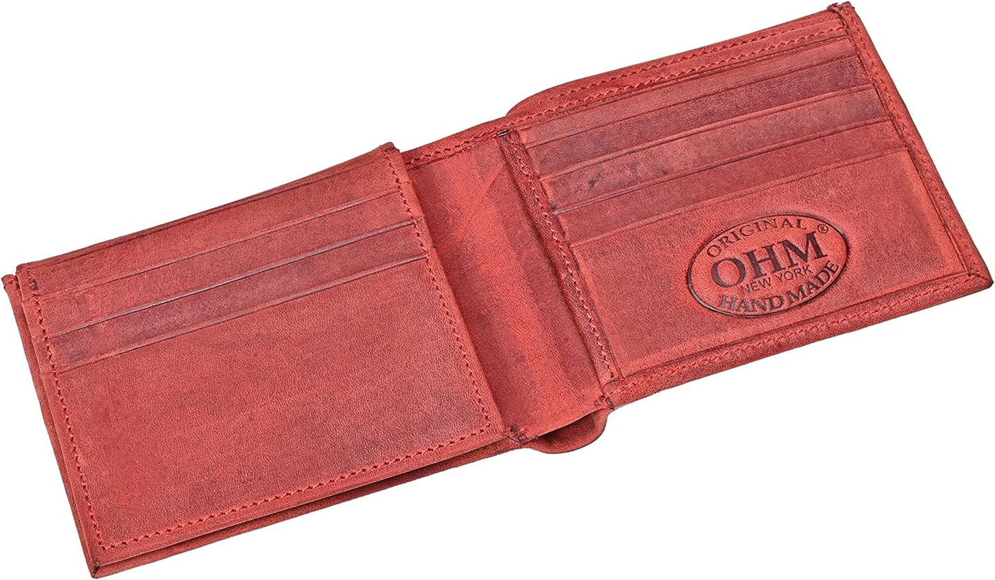 OHM New York Vintage Leather Wallets
