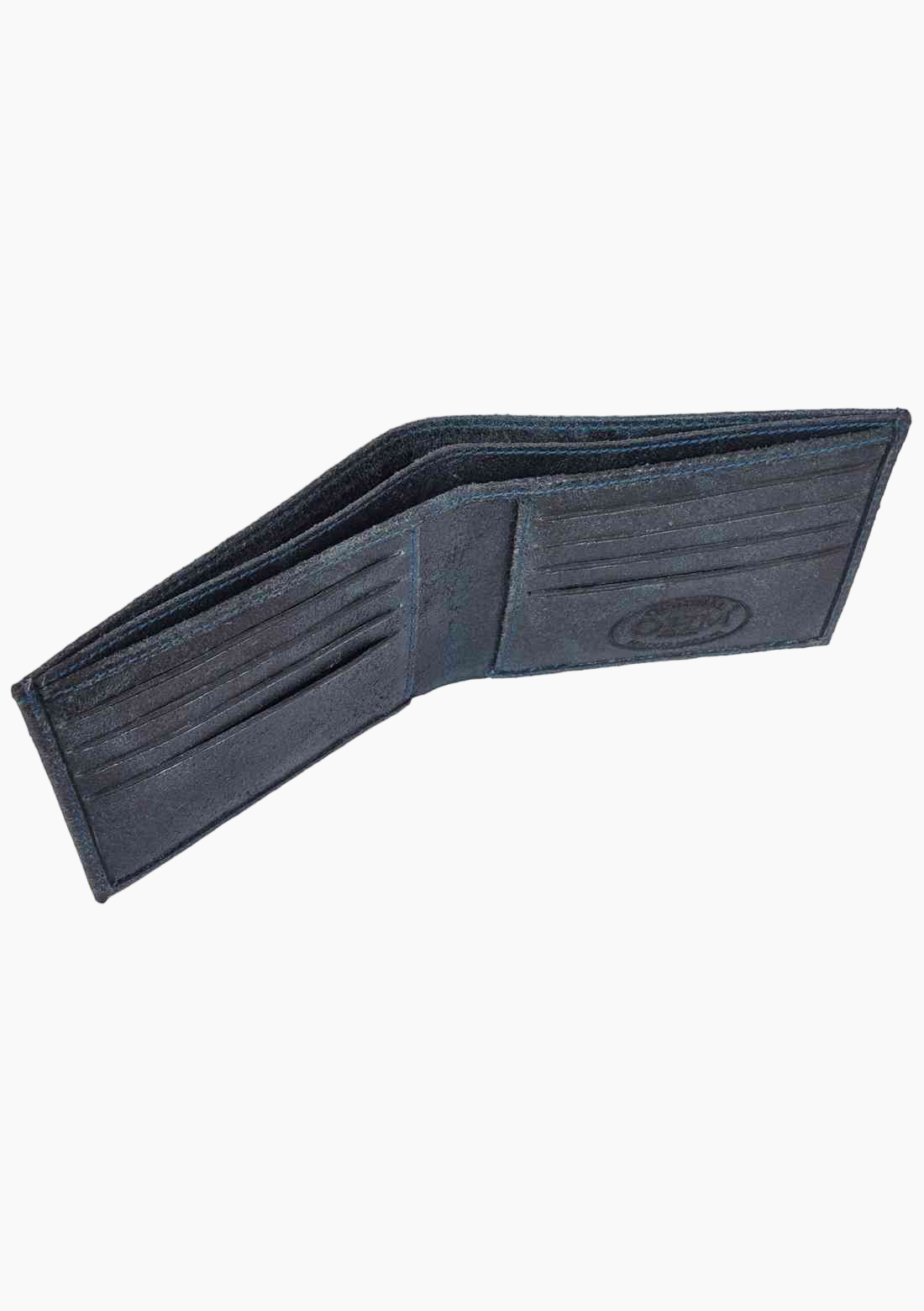 OHM New York Vintage Collection Leather Wallets Blue