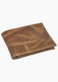 OHM Vintage style Bill Fold Leather Wallet