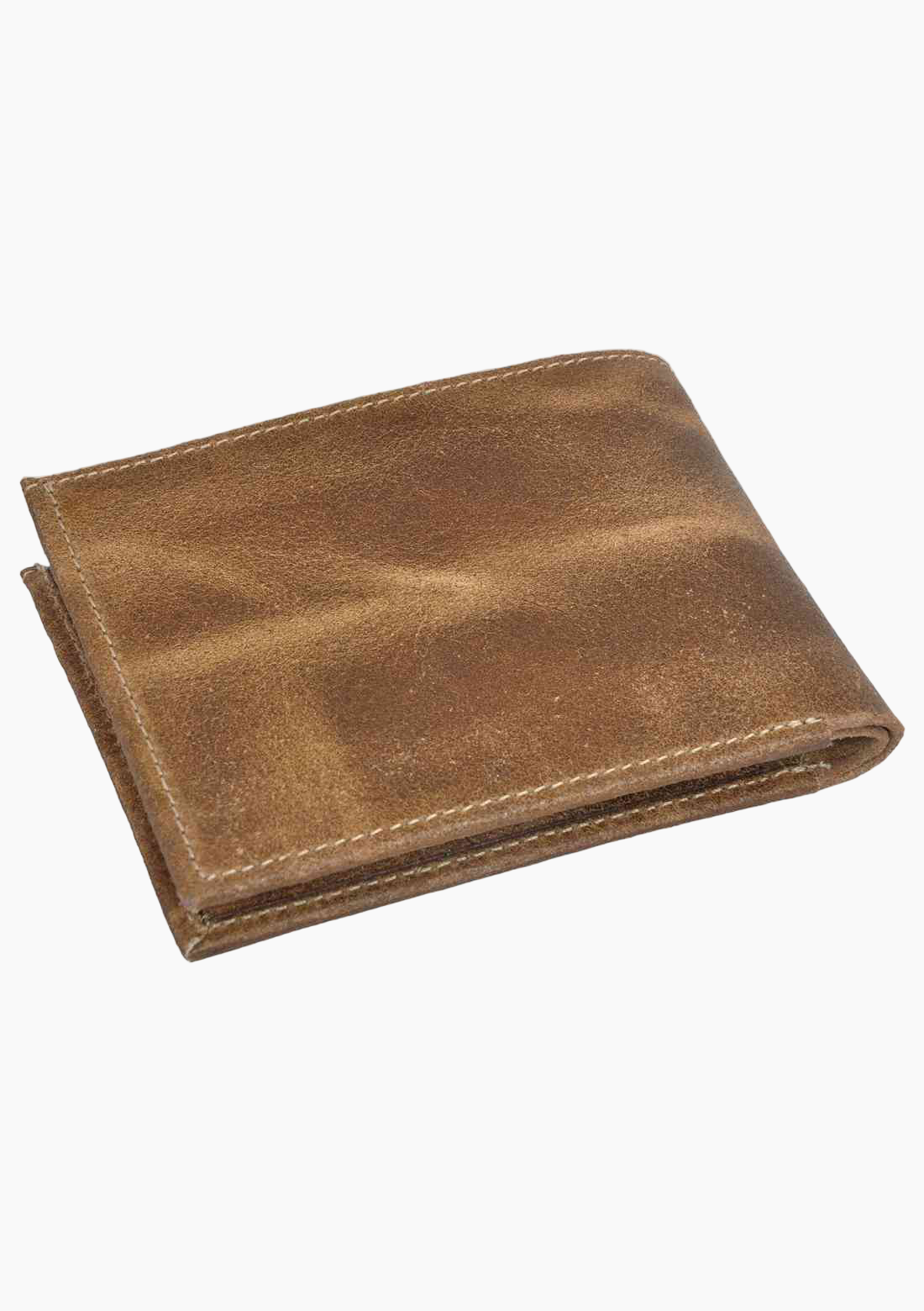 OHM Vintage style Bill Fold Leather Wallet